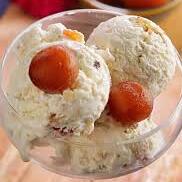 Gulab Jamun With Ice Cream